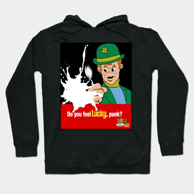 Do You Feel Lucky? TechnoRetro Dads Hoodie by TechnoRetroDads